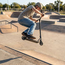 Freestyle kick scooter with multi-coloured TPR grips for skatepark use - product detail