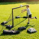 Handball goal pack with foam balls for primary schools