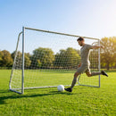 Aluminium football goal 8x6 ft for outdoor sports