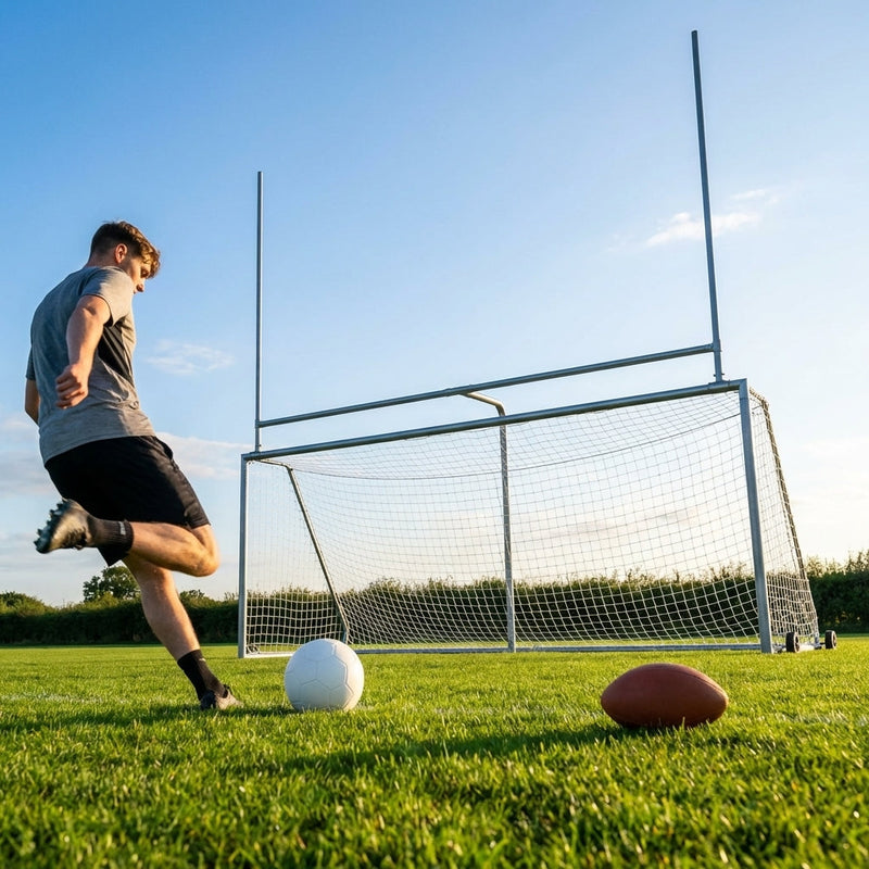 Steel Combination Goal Posts – 10ft x 6ft