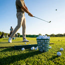 Premium golf driving range balls made from rubber and DuPont Surlyn - product detail