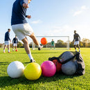 Customisable football with club logos and vibrant colours - product detail