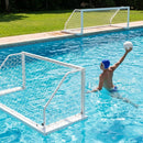 Floating water polo goal made of aluminium, suitable for competitions - product detail