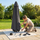 Parasol replacement parts in various sizes for garden and patio use - product detail