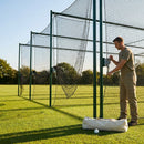 Winch Cricket System with green powder-coated steel for professional clubs - product detail
