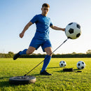 Football return trainer with elastic cord for skill development - product detail