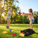 Colourful soft bean bags for kids, available in multiple colours for indoor and outdoor play. - product detail