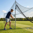 Adjustable cricket net system with steel frame for outdoor use - product detail
