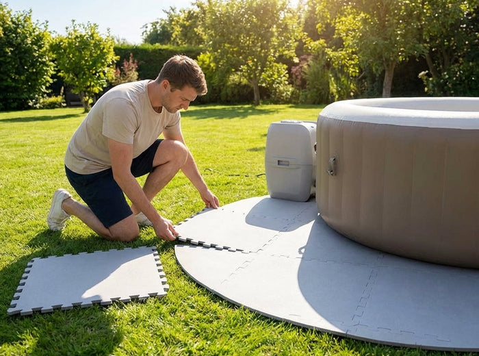 Hot Tub Flooring