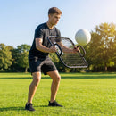 Handheld football rebounder for training