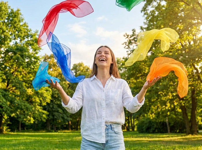 Juggling Scarves