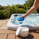 Chemical floater for hot tubs and pools, durable plastic - product detail