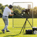 Baseball Pitching Machine with Steel Frame for Training - product detail