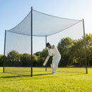 Socketed cricket net and posts for outdoor sports training - product detail