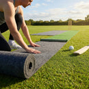 Cricket shockpad underlay for consistent ball bounce