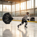 Ice Hockey Speed Chute in black and white for training