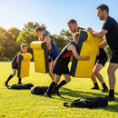 AFL Tackle Shield with yellow 600GSM PVC for sports training - product detail