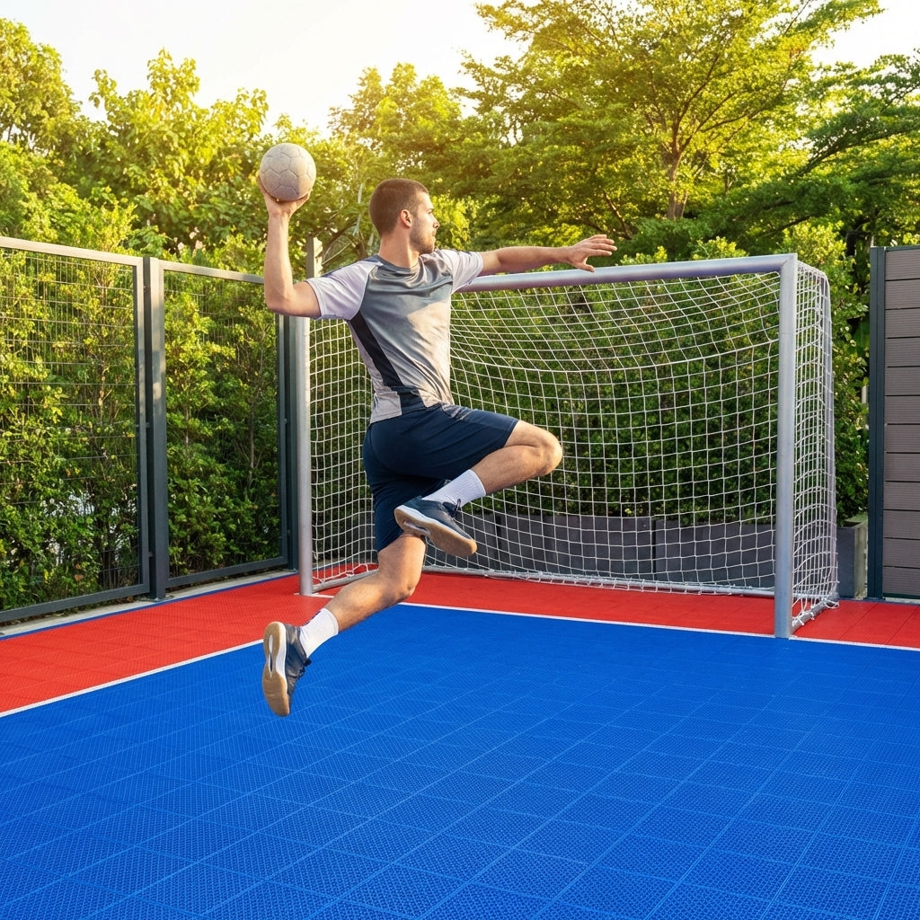 Handball Floor Tiles – Custom Colours