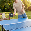 Standard table tennis bat with 7ply wood and flared handle