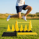 Tri cone hurdles set for sports training available in multiple colours - product detail