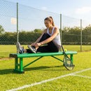 Tennis Court Bench in Aluminium for Sports Facilities