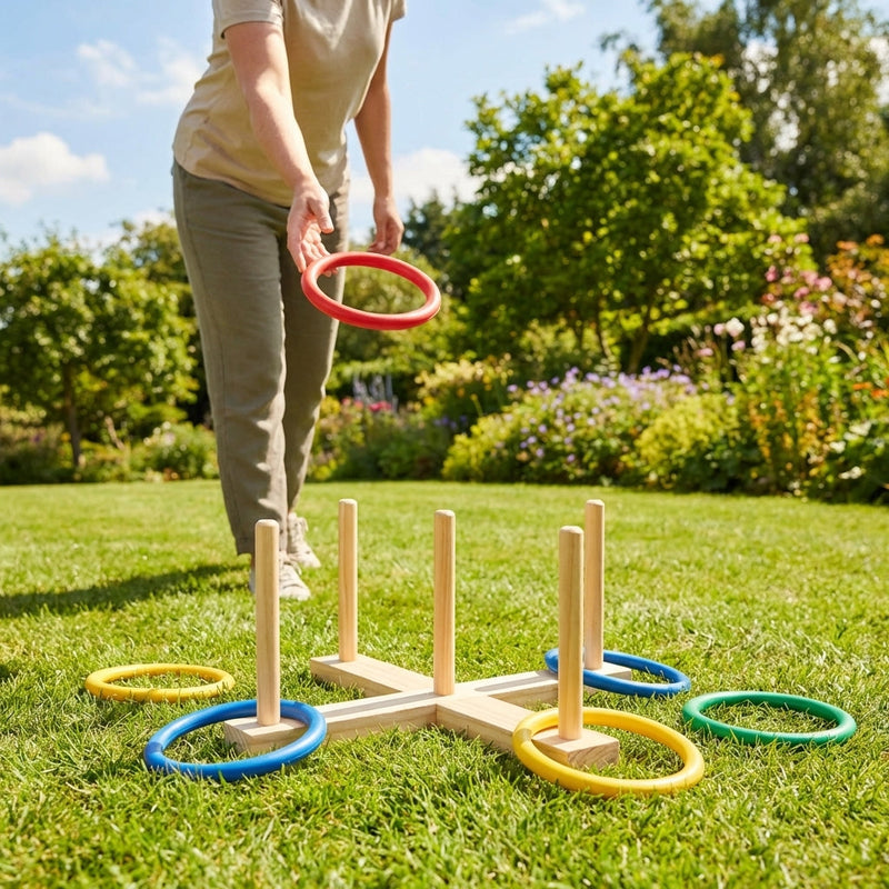 Rubber Play Rings – Outdoor Games Set