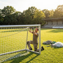 Replacement football goal nets for Alu110 goals, various sizes in white
