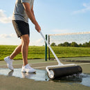 Tennis court roller squeegee with black PU foam roller - product detail