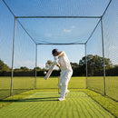 Custom cricket batting enclosure nets for sports facilities