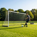 Portable pop-up football goal, 12ft x 4ft, for junior and 5-a-side use