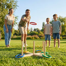 Vibrant rubber play rings for outdoor games and activities - product detail