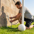 Stainless steel goal anchor chains with snap hooks