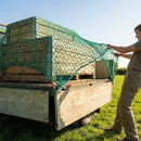 Heavy Duty Truck Net in black for industrial cargo security - product detail