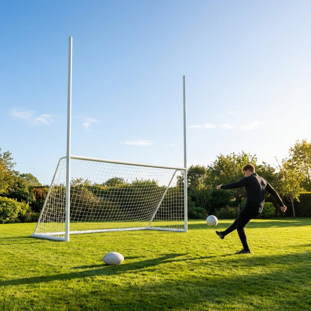 Combi Football Rugby Goal 12x6 – Durable uPVC