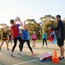 Reversible netball bibs in various colours and sizes for sports teams - product detail