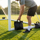 Heavy duty football sandbag made from PVC for secure goal anchoring