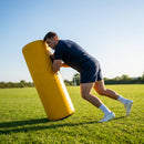 Rugby Tackle Bag in Fluro Yellow with Durable Foam - product detail