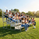 Portable aluminium tennis grandstand seating 36 people - product detail