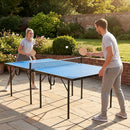 Foldaway Table Tennis Table with regulation size and PVC laminate