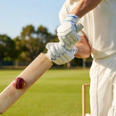 Cricket batting gloves made of PU leather for sports use