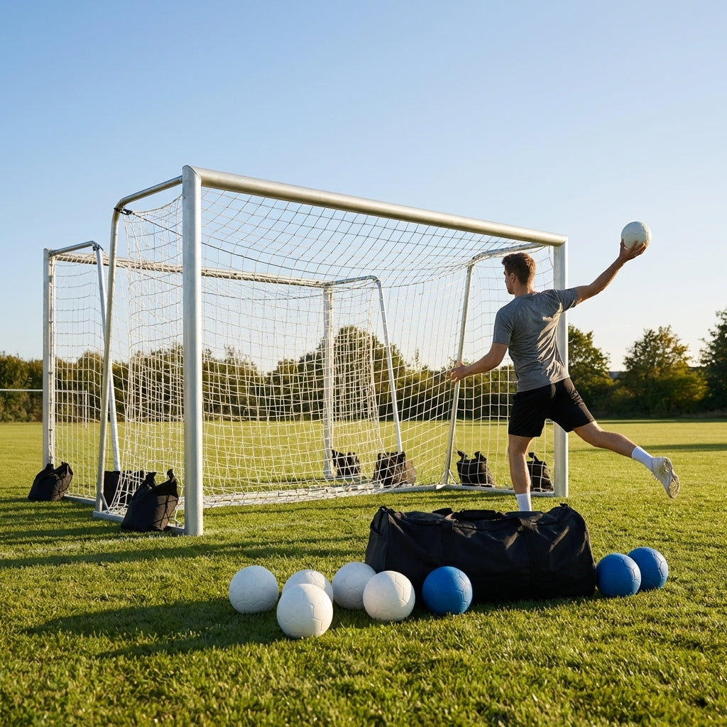 Handball Goal & Ball Pack – Senior Training Set
