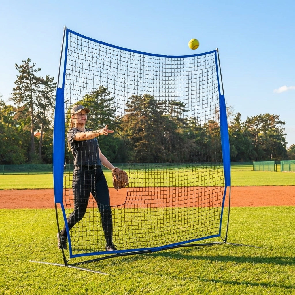 Portable Softball Pitching Screen