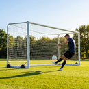 16ft x 7ft aluminium football goal for youth teams