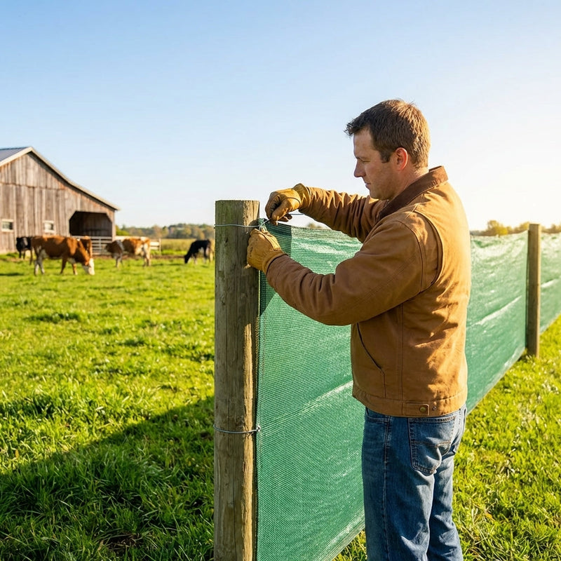 Mesh Livestock Panels – Windbreaks for Farms