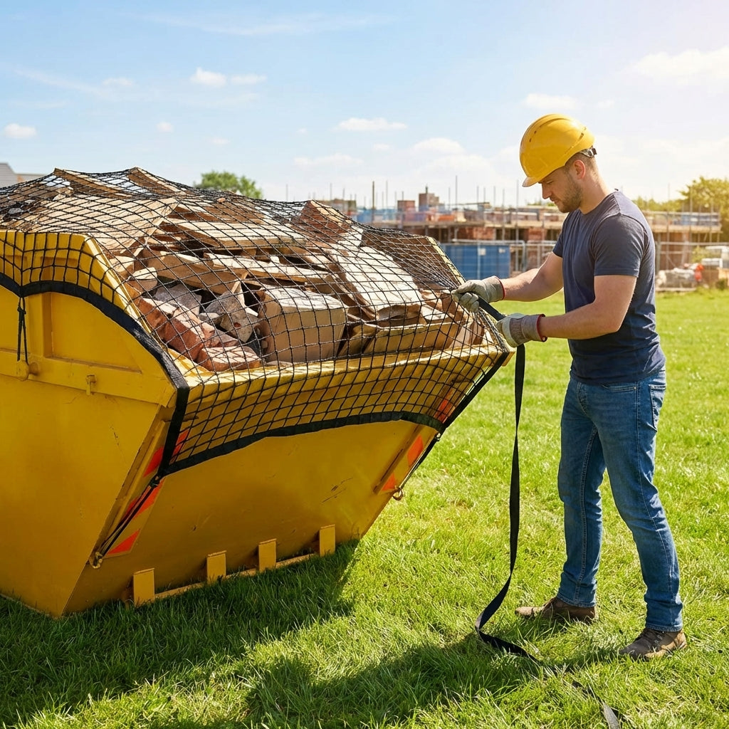 Heavy Duty Skip Nets – HDPE Twine