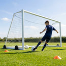 8ft x 4ft aluminium football goal for junior matches - product detail