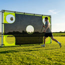 Gaelic and Hurling Target Sheet with Yellow Banding for Training