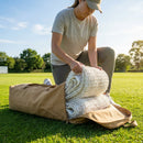 Storage pouch bags made from reinforced PVC for indoor cricket nets - product detail