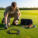 Complete line marking kit for sports fields with optional carry bag