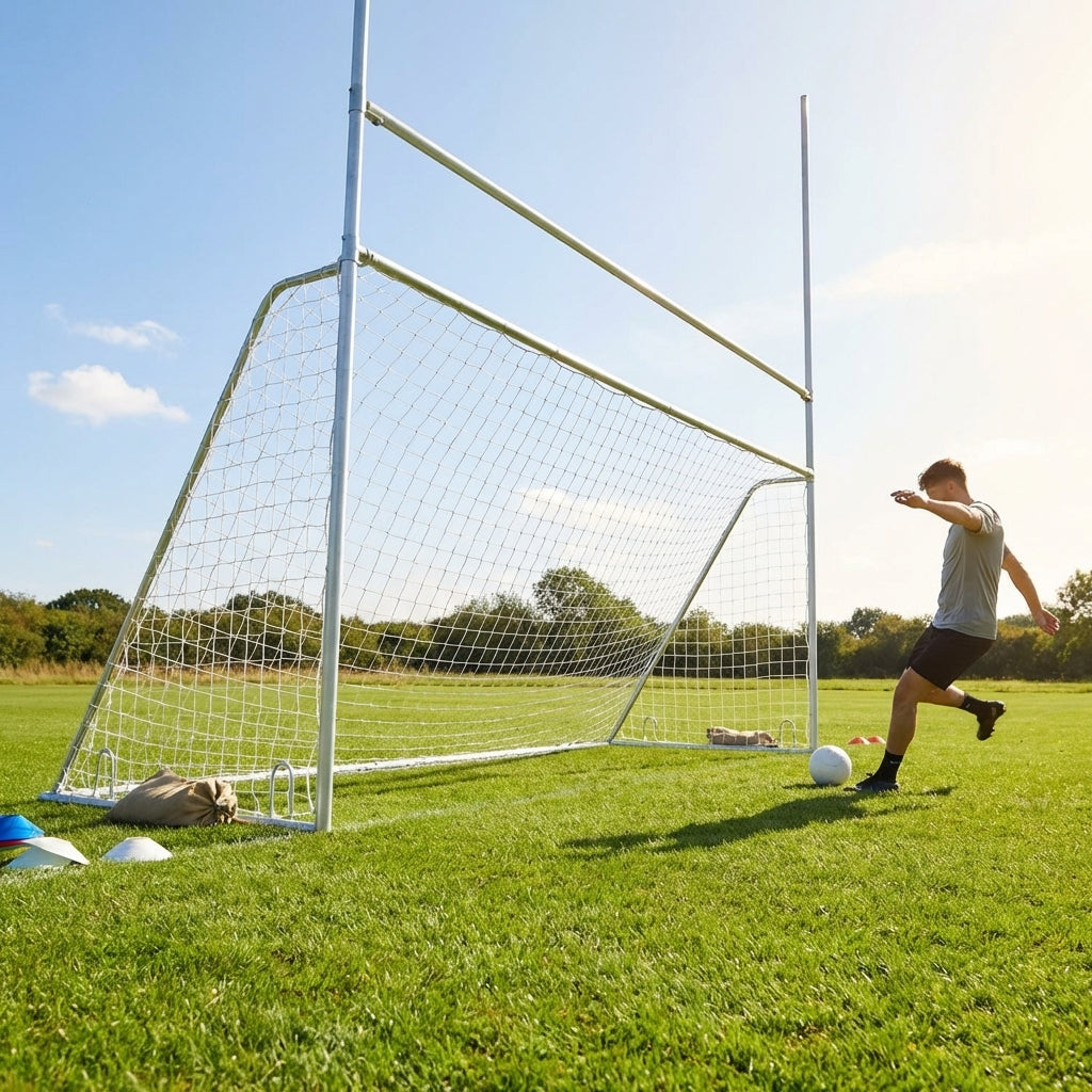 Football & Rugby Goal Posts – 8x5ft Aluminium